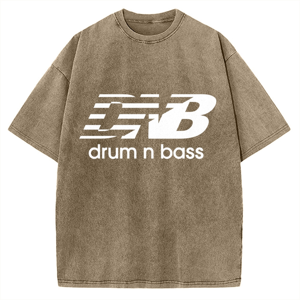 DNB (Drum N Bass) Vintage Washed T-shirt