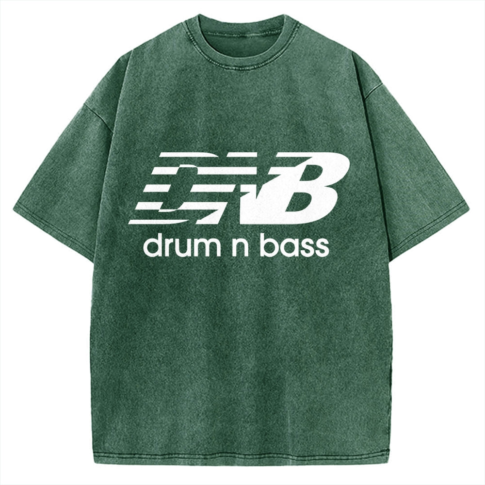 DNB (Drum N Bass) Vintage Washed T-shirt