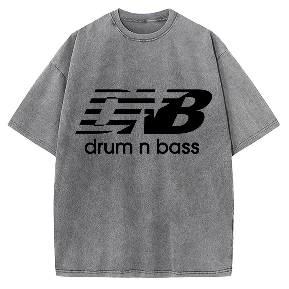 DNB (Drum N Bass) Vintage Washed T-shirt