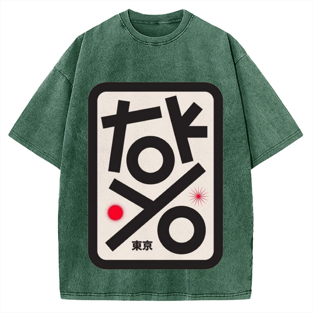 Tokyo Vintage Washed T-shirt