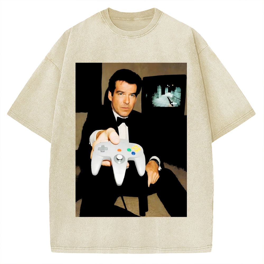 Retro Games Vintage Washed T-shirt