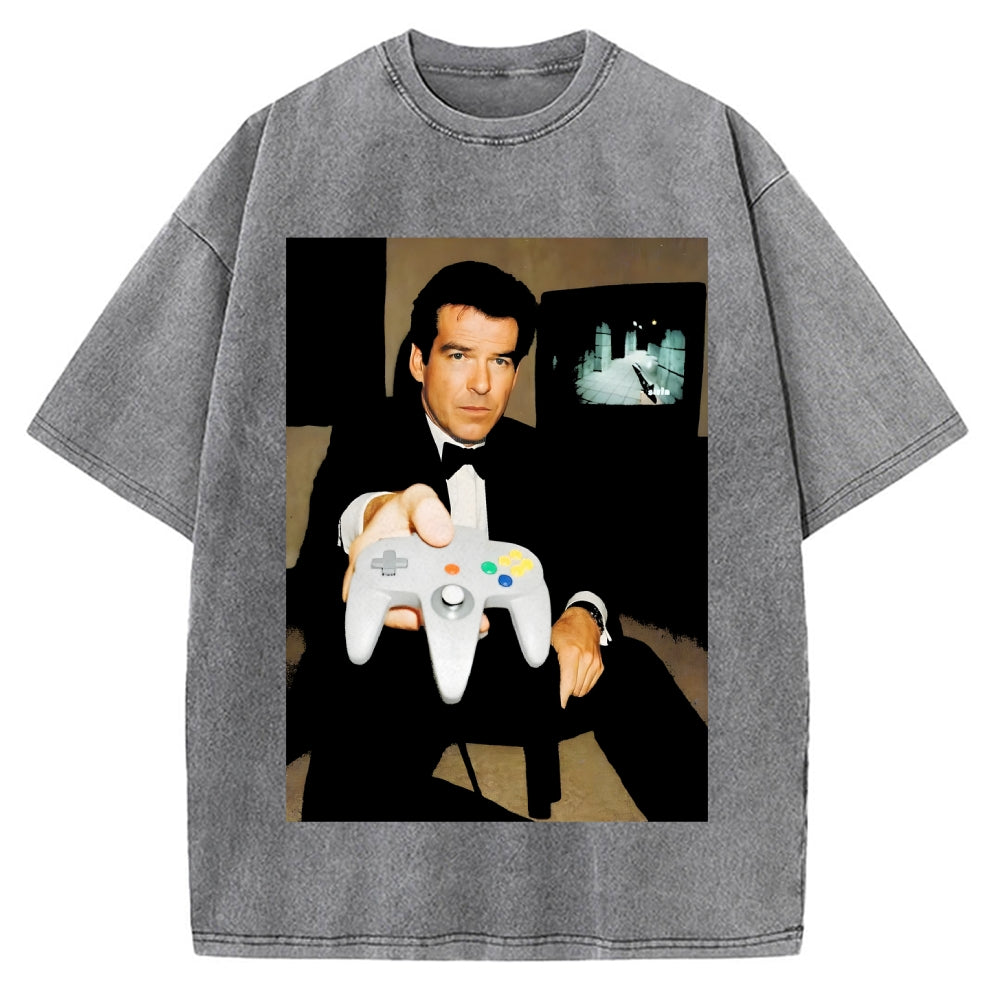 Retro Games Vintage Washed T-shirt