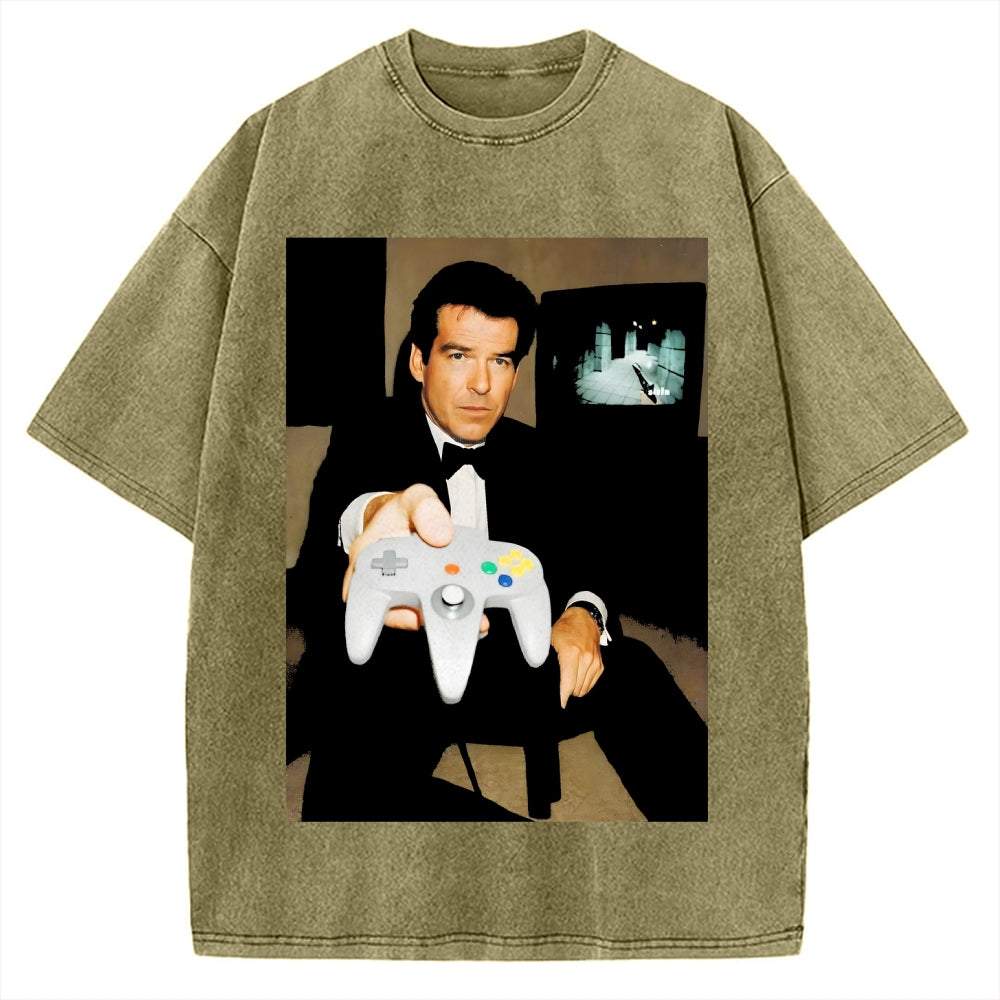 Retro Games Vintage Washed T-shirt