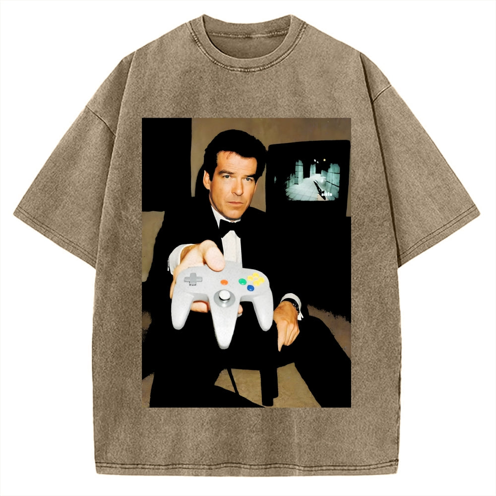 Retro Games Vintage Washed T-shirt