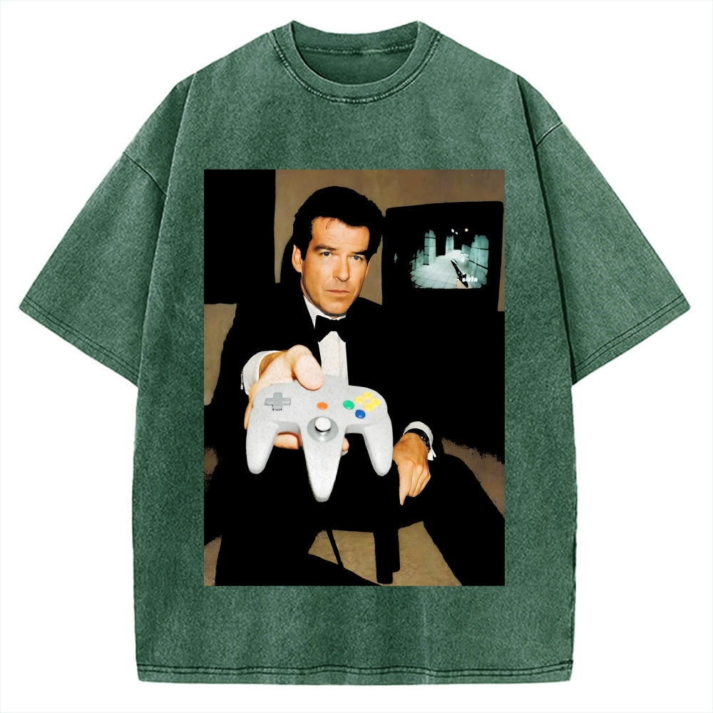 Retro Games Vintage Washed T-shirt