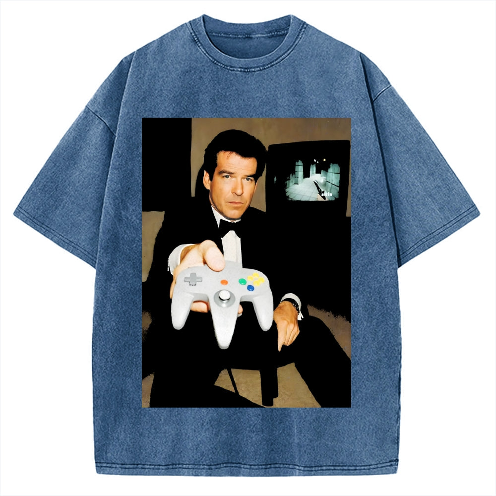 Retro Games Vintage Washed T-shirt
