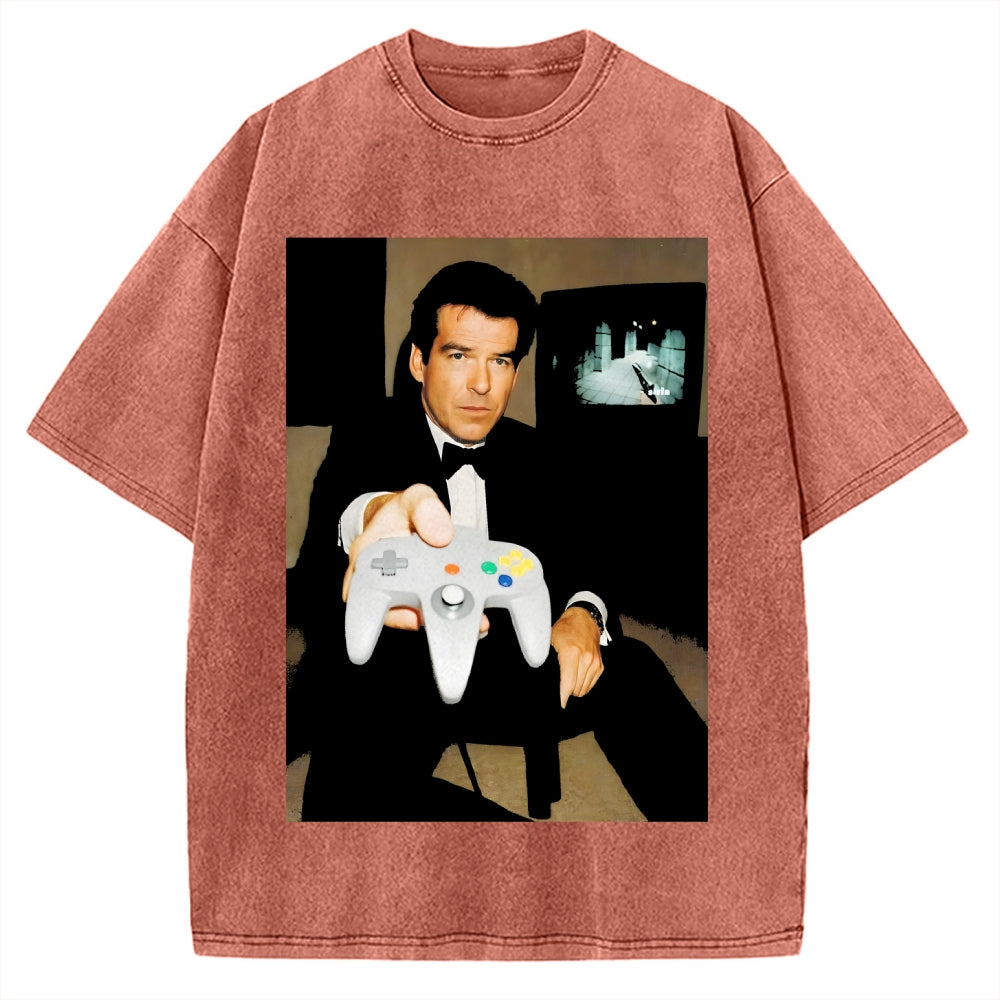 Retro Games Vintage Washed T-shirt