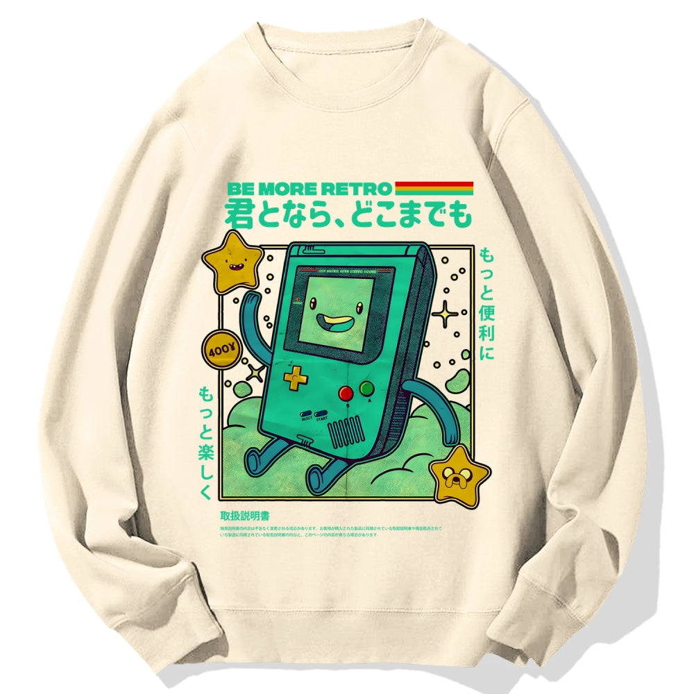 Retro Games Cotton Sweatshirt