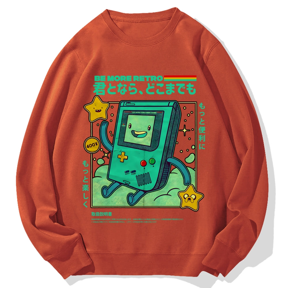 Retro Games Cotton Sweatshirt