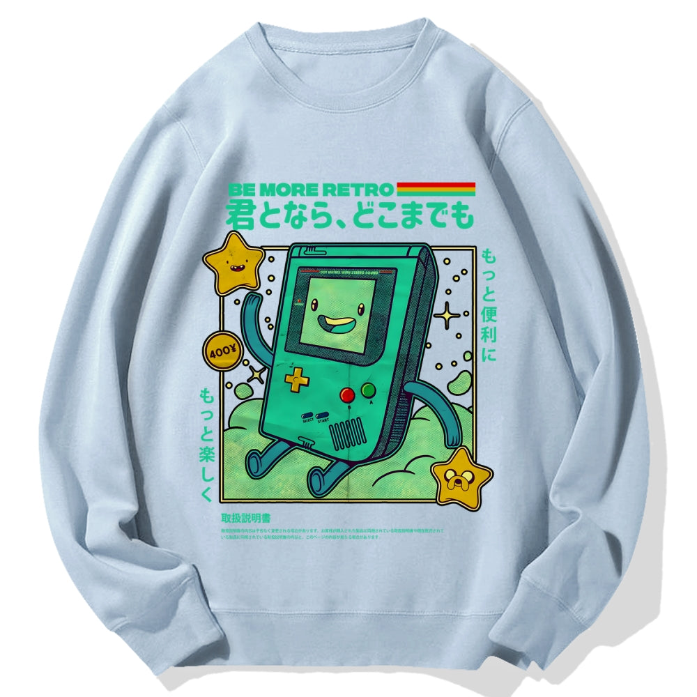 Retro Games Cotton Sweatshirt
