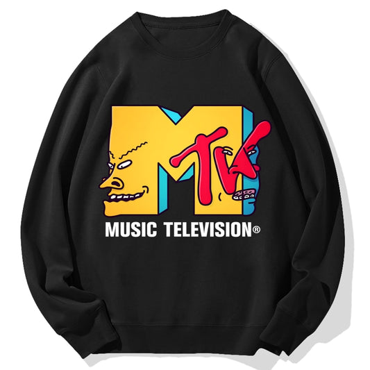 Music Television Cotton Sweatshirt