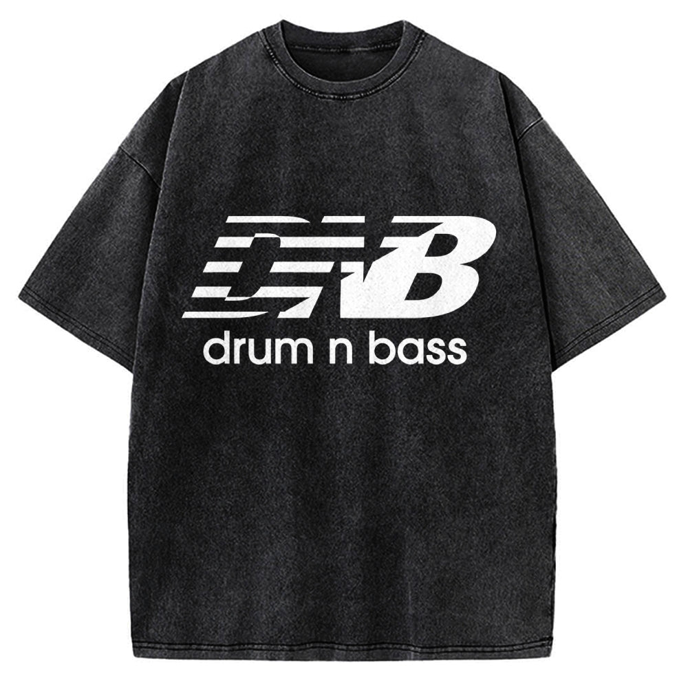 DNB (Drum N Bass) Vintage Washed T-shirt