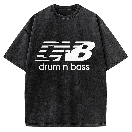 DNB (Drum N Bass) Vintage Washed T-shirt