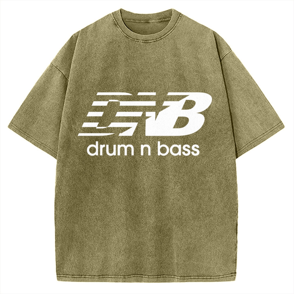 DNB (Drum N Bass) Vintage Washed T-shirt