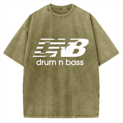 DNB (Drum N Bass) Vintage Washed T-shirt