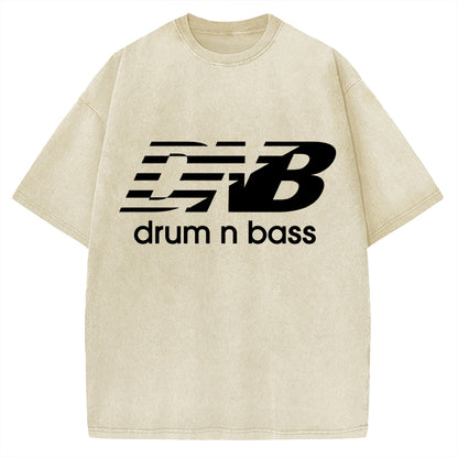 DNB (Drum N Bass) Vintage Washed T-shirt
