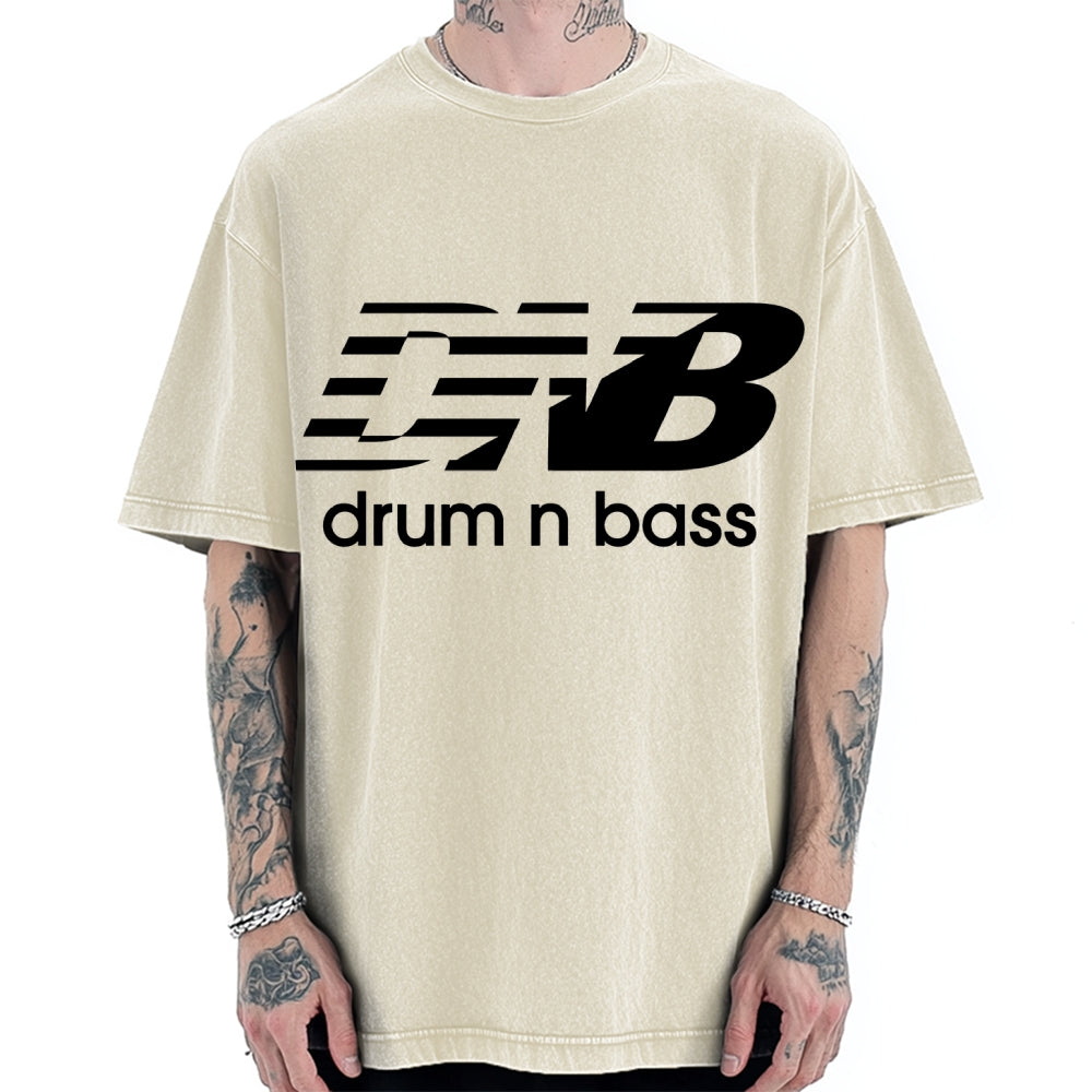 DNB (Drum N Bass) Vintage Washed T-shirt