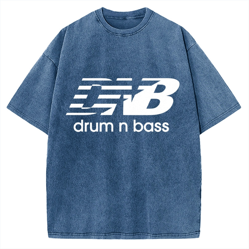DNB (Drum N Bass) Vintage Washed T-shirt