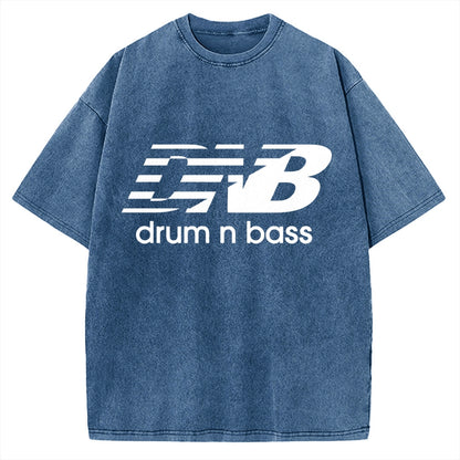 DNB (Drum N Bass) Vintage Washed T-shirt