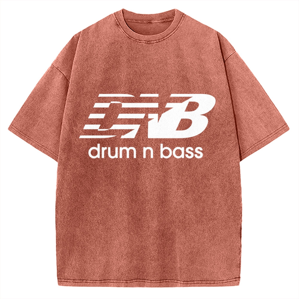 DNB (Drum N Bass) Vintage Washed T-shirt