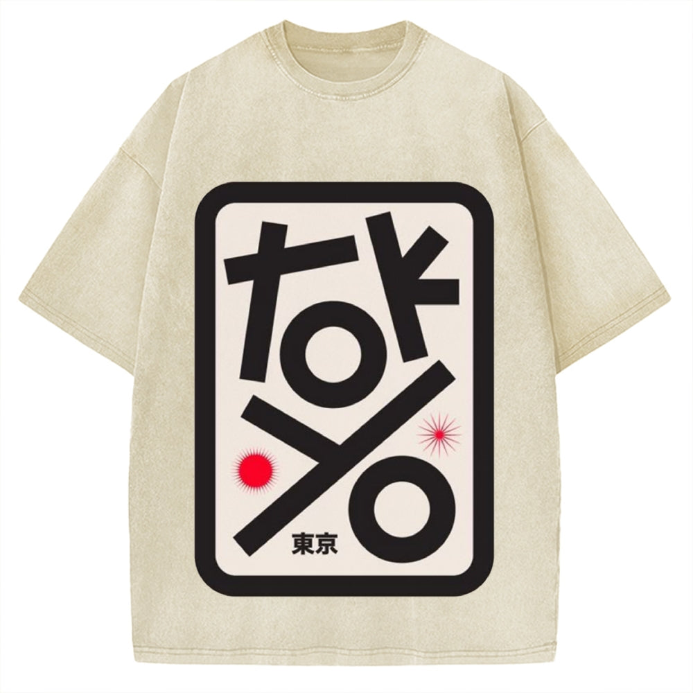 Tokyo Vintage Washed T-shirt
