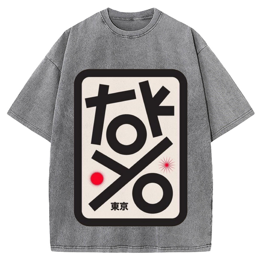 Tokyo Vintage Washed T-shirt