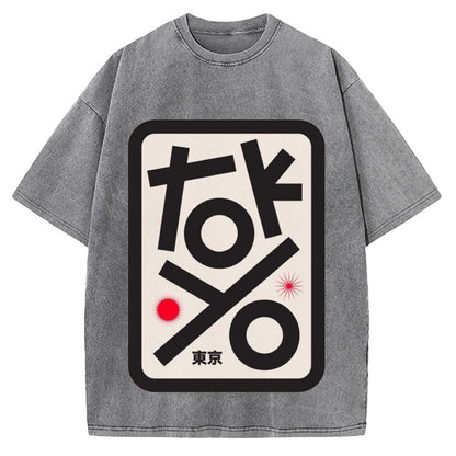 Tokyo Vintage Washed T-shirt
