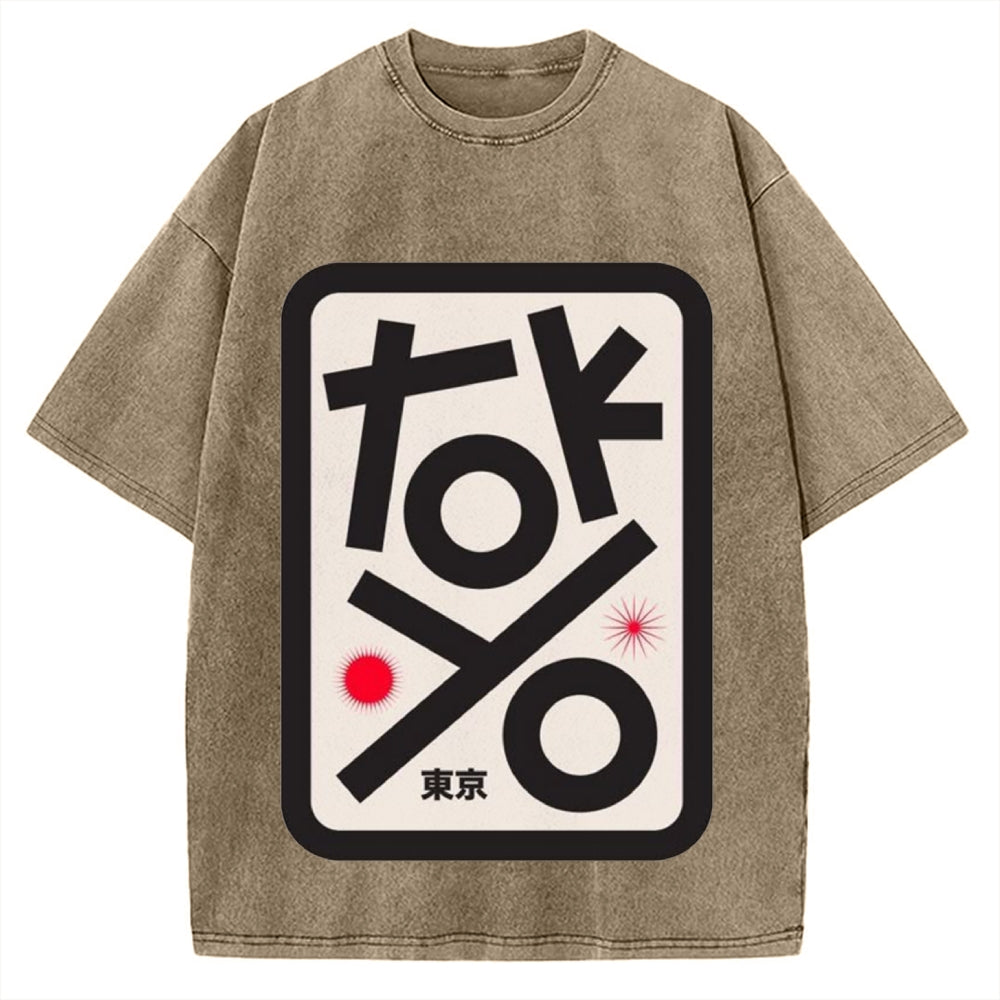 Tokyo Vintage Washed T-shirt