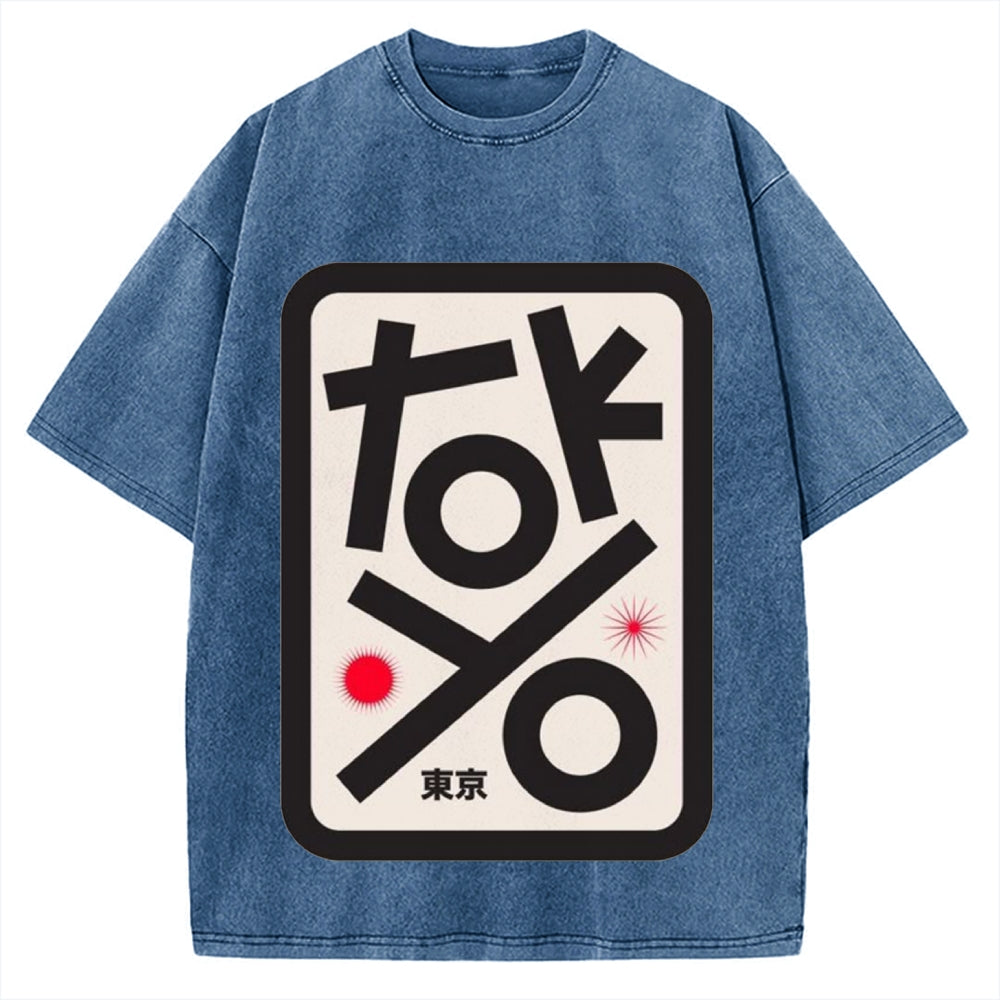 Tokyo Vintage Washed T-shirt