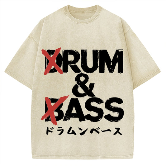 Drum & Bass Vintage Washed T-shirt