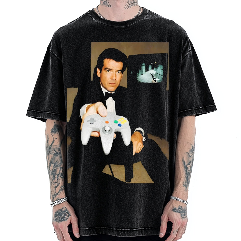 Retro Games Vintage Washed T-shirt