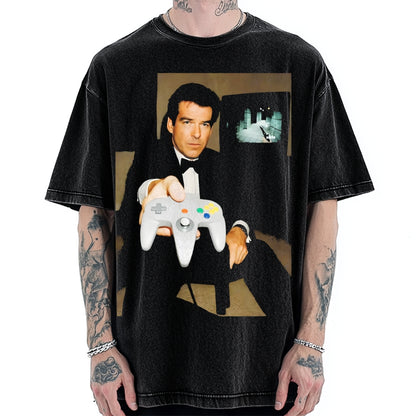 Retro Games Vintage Washed T-shirt