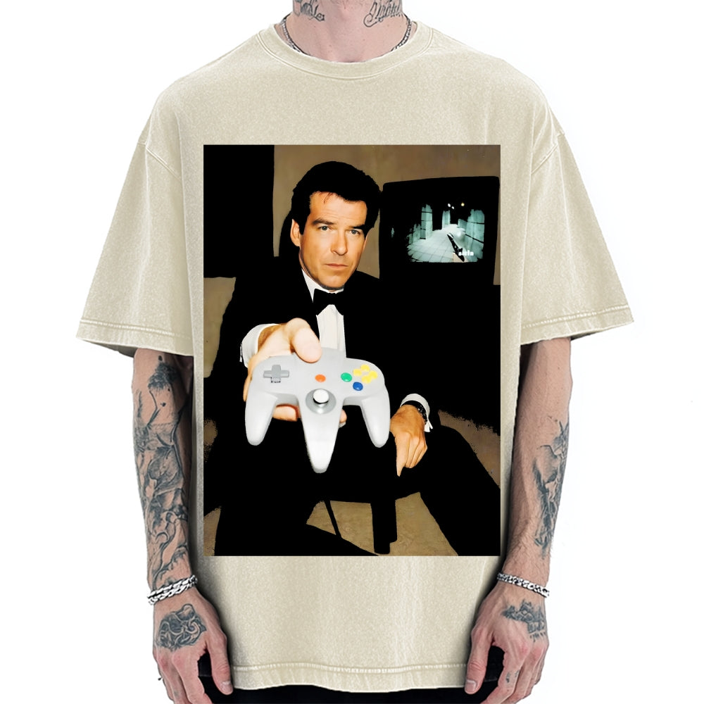 Retro Games Vintage Washed T-shirt