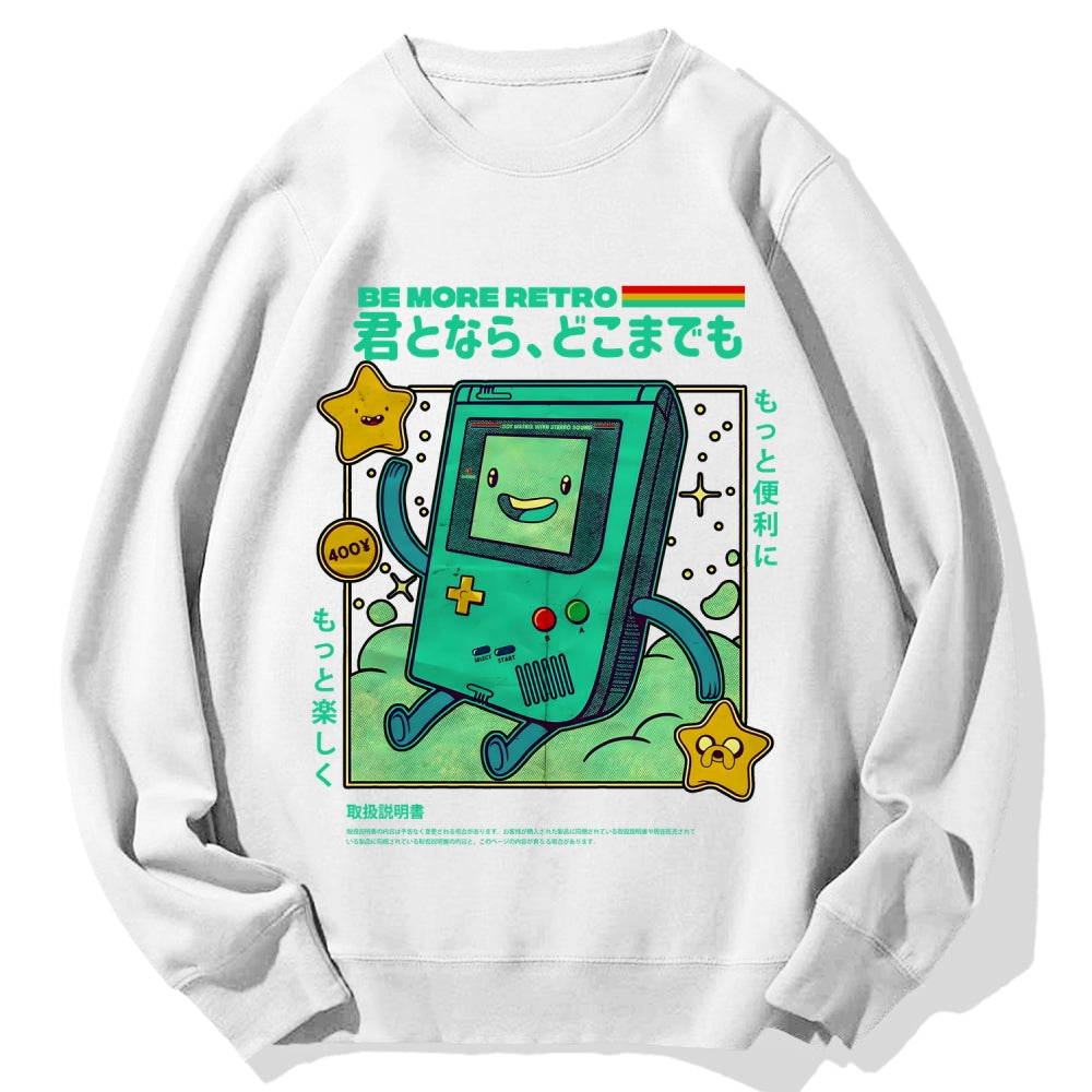Retro Games Cotton Sweatshirt