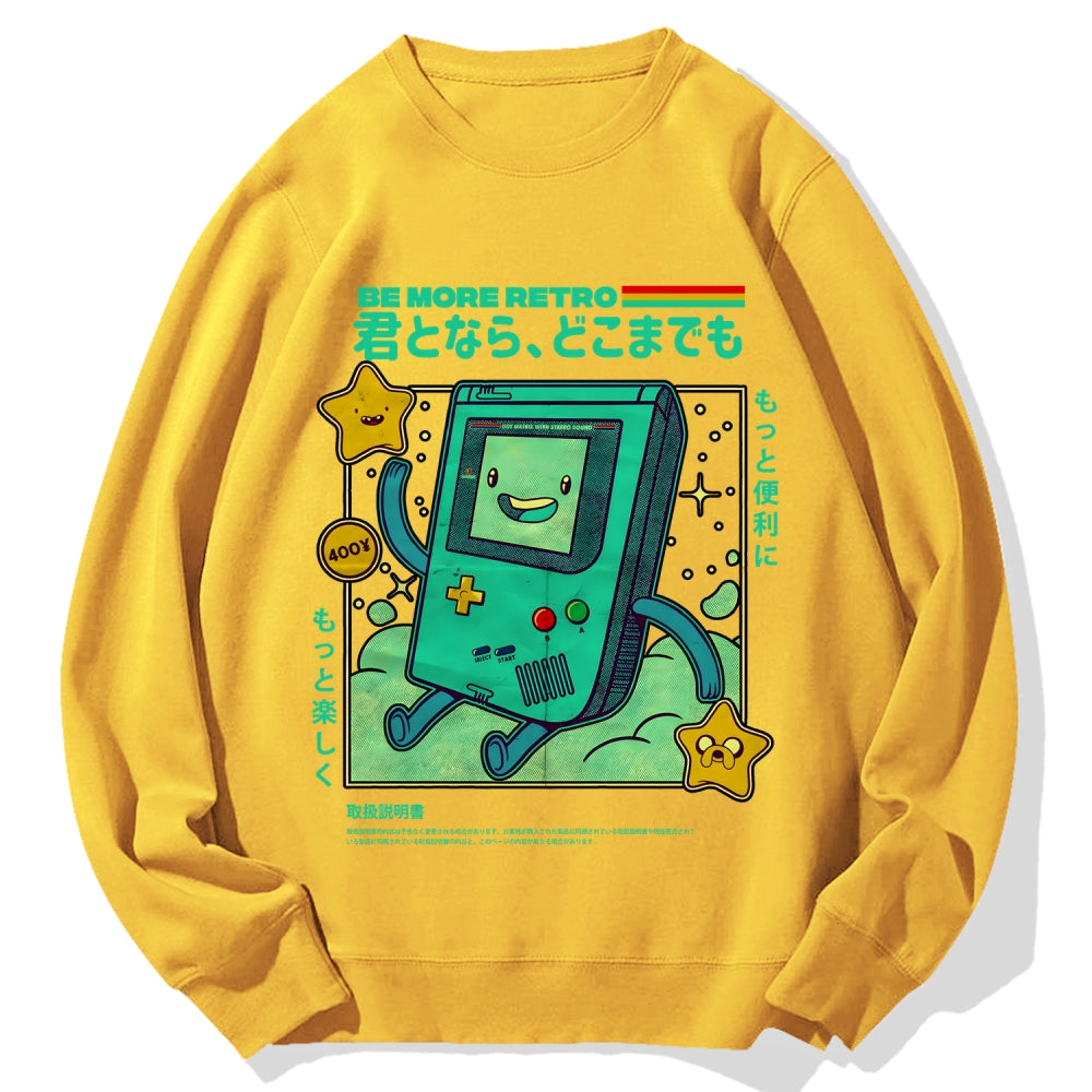 Retro Games Cotton Sweatshirt