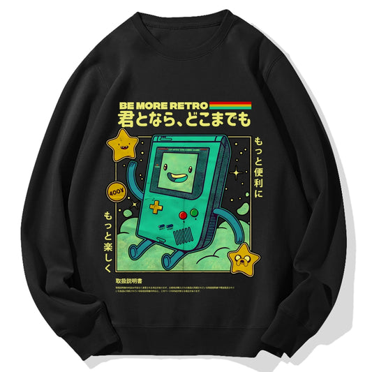 Retro Games Cotton Sweatshirt