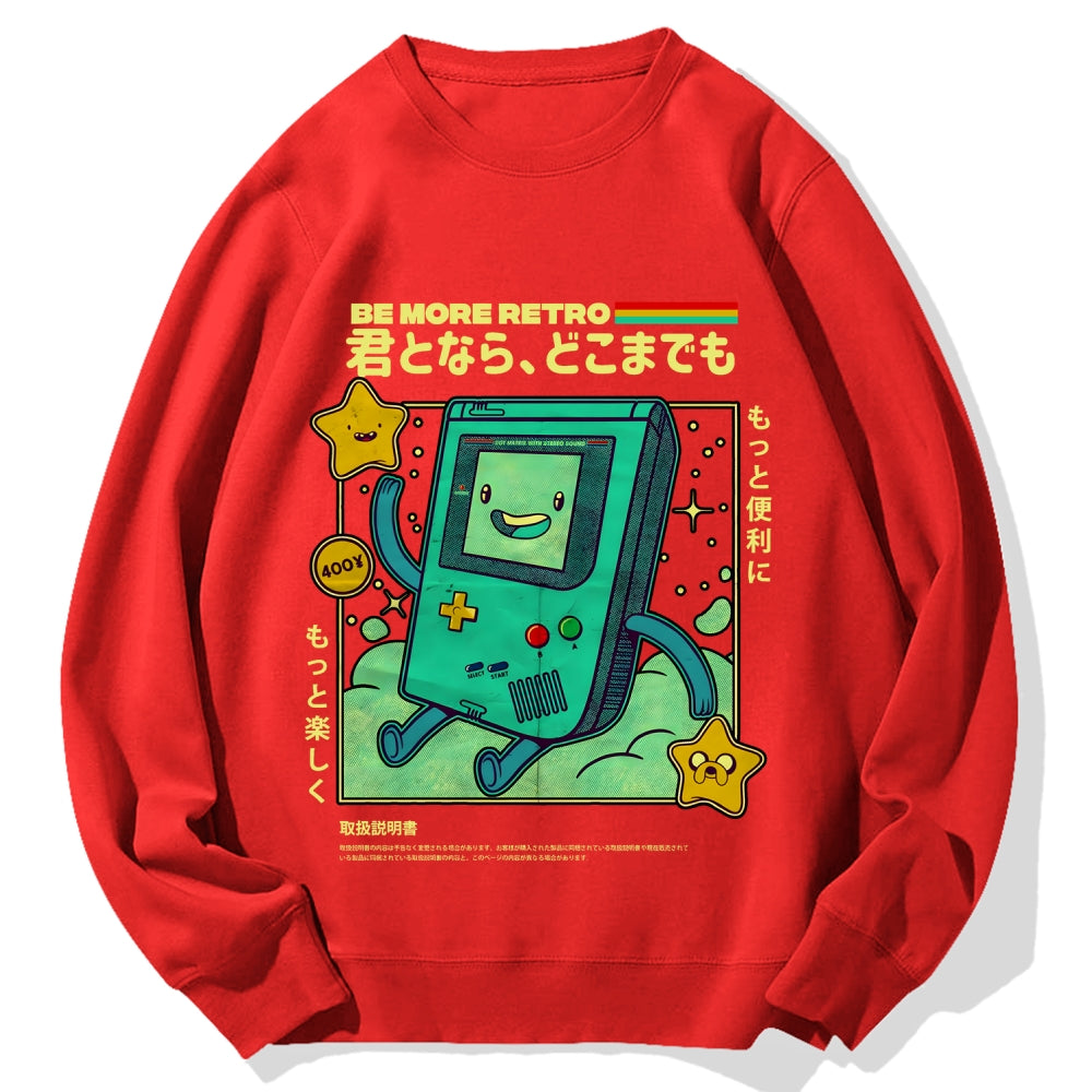 Retro Games Cotton Sweatshirt