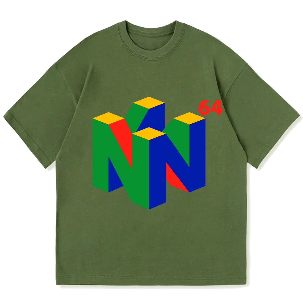 Retro Japanese Game Player 1995 Cotton casual T-shirt