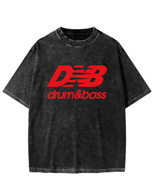 Drum And Bass Vintage Washed T-shirt