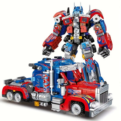 1300+ Pièces de Blocs de Construction ABS, Ensemble de Jouets de Construction, Kit de Construction de Modèle 2-en-1, Blocs de Construction Créatifs pour Adultes pour la Décoration de la Maison, Cadeaux Idéaux pour Noël, Halloween, Thanksgiving